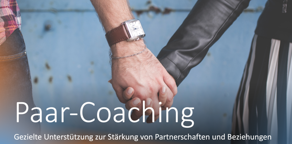 Titelbild Paar-Coaching zwei Personen die sich an den Händen halten